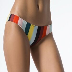 Solid and Striped Bikini Bottoms